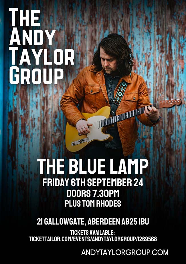 Andy Taylor_Support Poster